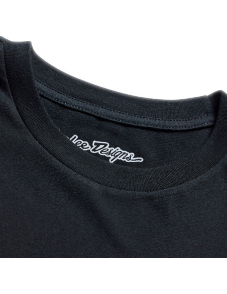 T-shirt Troy Lee Designs Deuces - Noir