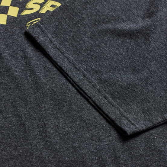 T-shirt Troy Lee Designs Finish Line - Noir chiné