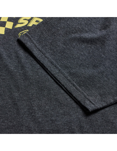 T-shirt Troy Lee Designs Finish Line - Noir chiné