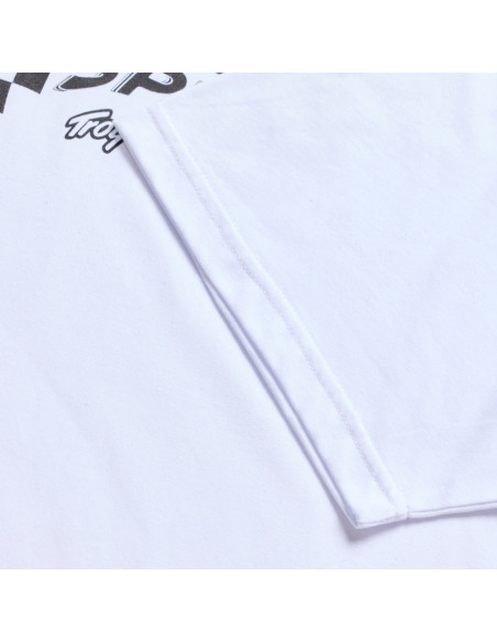 T-shirt Troy Lee Designs Finish Line - Blanc