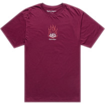 T-shirt Troy Lee Designs Flame 2 - Bordeaux