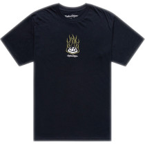 T-shirt Troy Lee Designs Flame 2 - Noir