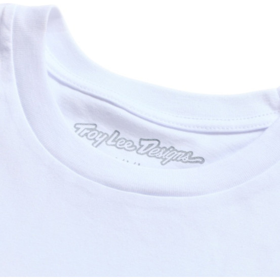 T-shirt Troy Lee Designs Friday Night - Blanc