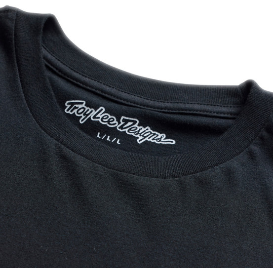 T-shirt Troy Lee Designs Heritage - Noir