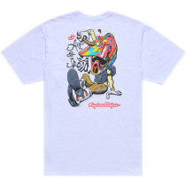 T-shirt Troy Lee Designs Heritage - Blanc 2