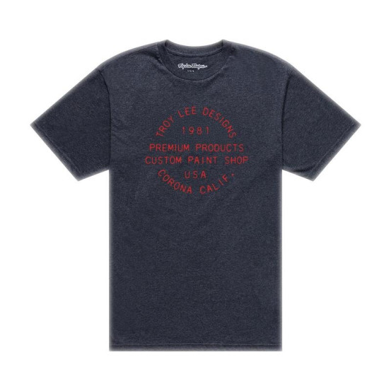 T-shirt Troy Lee Designs Imprint - Noir chiné