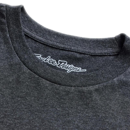 T-shirt Troy Lee Designs Imprint - Noir chiné