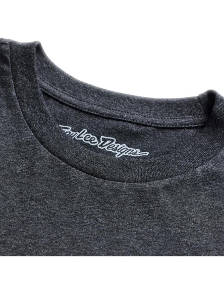 T-shirt Troy Lee Designs Imprint - Noir chiné