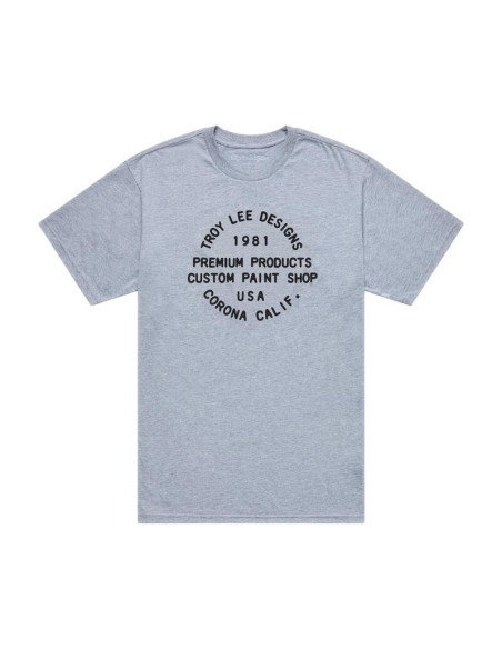 T-shirt Troy Lee Designs Imprint - Gris chiné