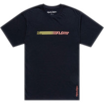 T-shirt Troy Lee Designs Stripes - Noir
