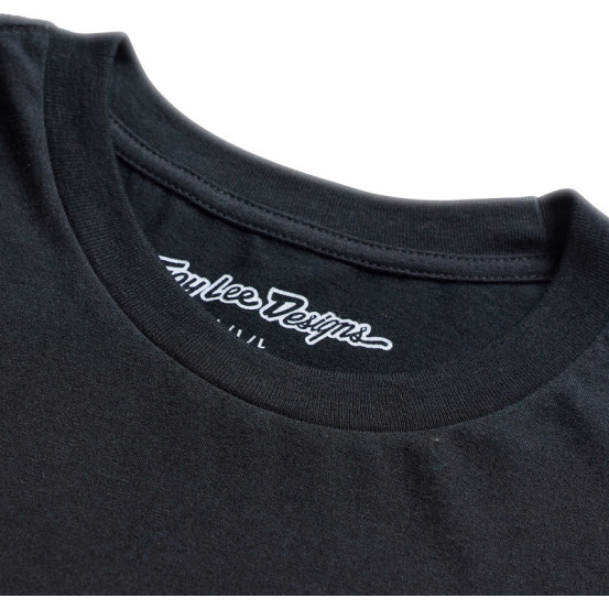 T-shirt Troy Lee Designs Stripes - Noir