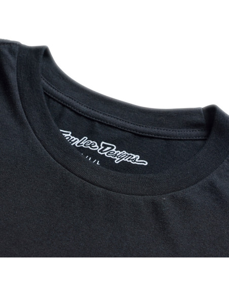 T-shirt Troy Lee Designs Stripes - Noir
