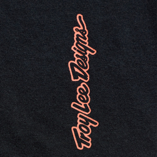 T-shirt Troy Lee Designs Stripes - Noir
