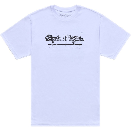 T-shirt Troy Lee Designs Repeat - Blanc
