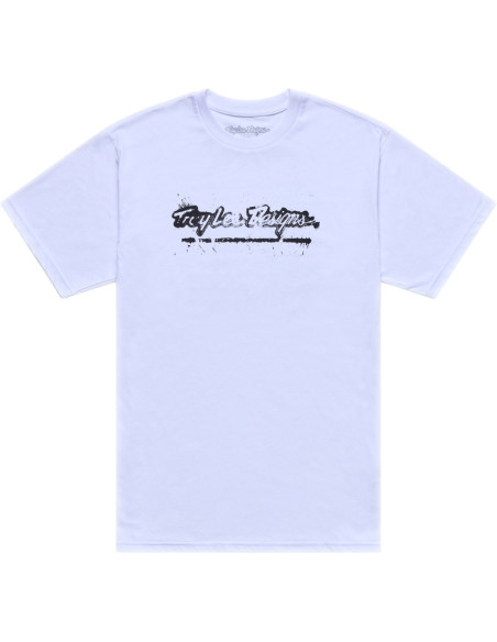 T-shirt Troy Lee Designs Repeat - Blanc