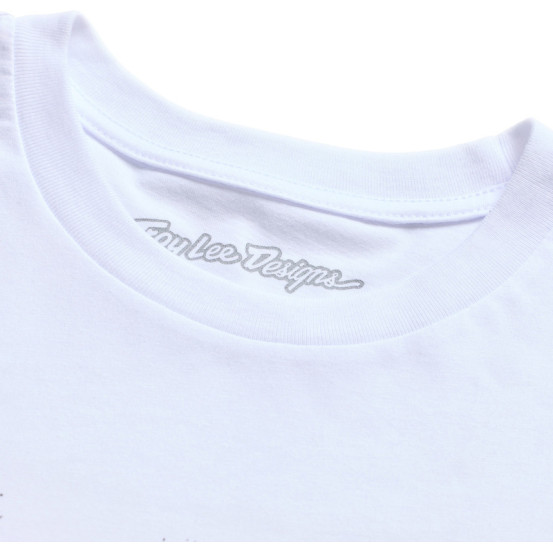 T-shirt Troy Lee Designs Repeat - Blanc