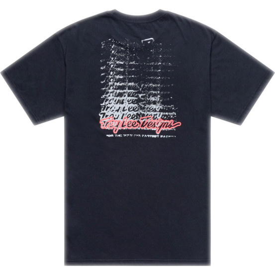 T-shirt Troy Lee Designs Repeat - Noir