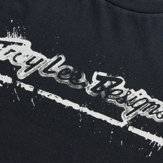 T-shirt Troy Lee Designs Repeat - Noir