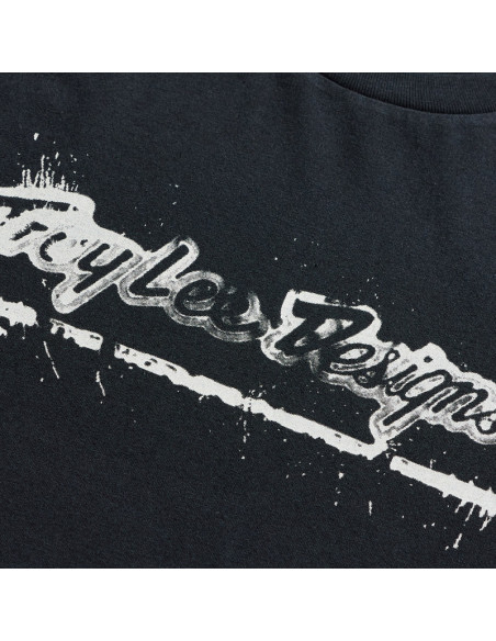 T-shirt Troy Lee Designs Repeat - Noir