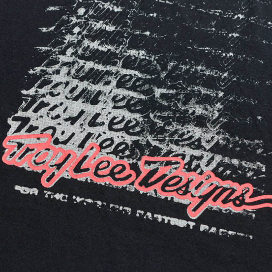 T-shirt Troy Lee Designs Repeat - Noir