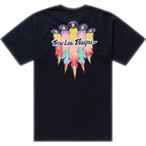 T-shirt Troy Lee Designs Feather - Noir 2