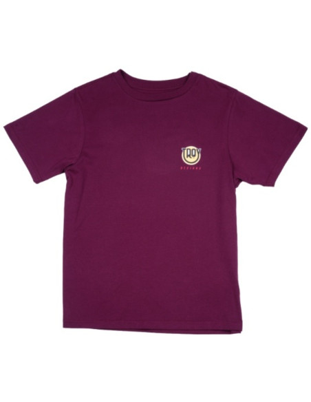 T-shirt femme Troy Lee Designs Happy Dayz - Bordeaux