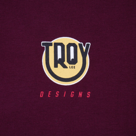 T-shirt femme Troy Lee Designs Happy Dayz - Bordeaux