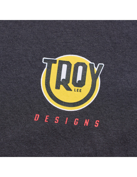 T-shirt femme Troy Lee Designs Happy Dayz - Carbone