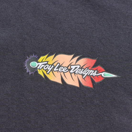 T-shirt femme Troy Lee Designs Featherlite - Carbone