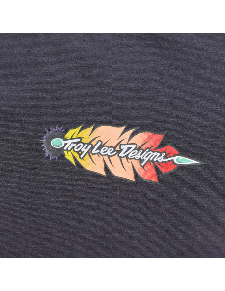 T-shirt femme Troy Lee Designs Featherlite - Carbone