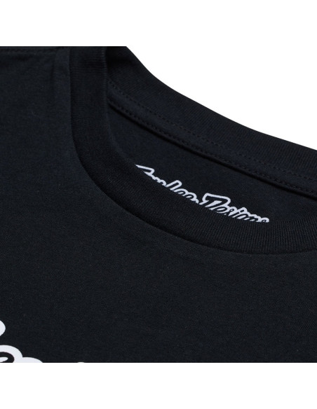 T-shirt enfant Troy Lee Designs Signature - Noir