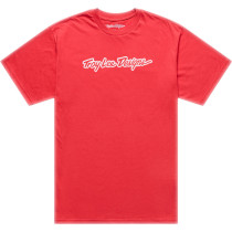 T-shirt enfant Troy Lee Designs Signature - Rouge
