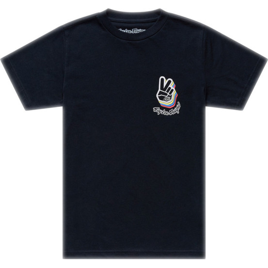 T-shirt enfant Troy Lee Designs Deuces - Noir