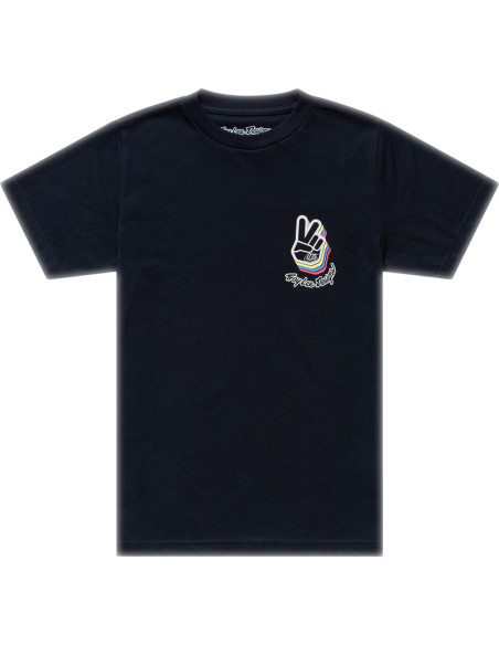 T-shirt enfant Troy Lee Designs Deuces - Noir