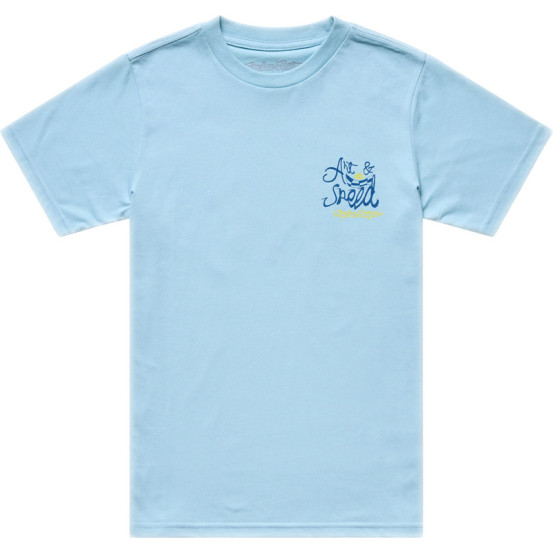 T-shirt enfant Troy Lee Designs Heritage - Bleu