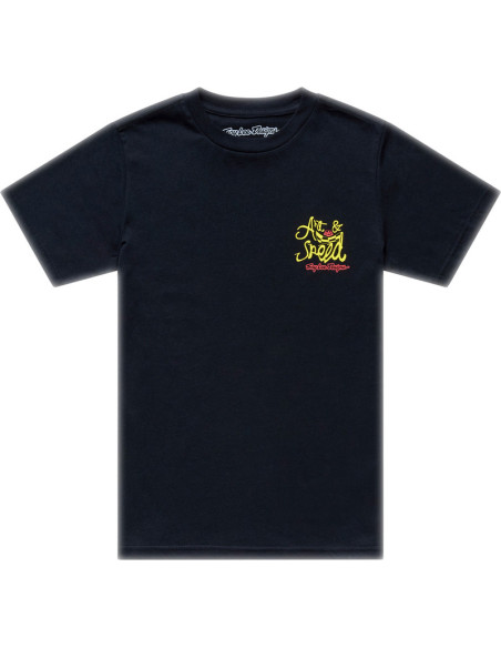 T-shirt enfant Troy Lee Designs Heritage - Noir