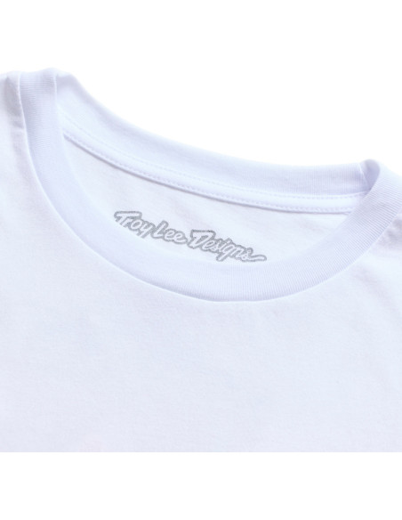 T-shirt manches longues Troy Lee Designs Carb Club - Blanc