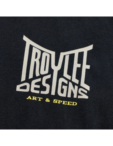 T-shirt manches longues Troy Lee Designs Handlebar - Noir