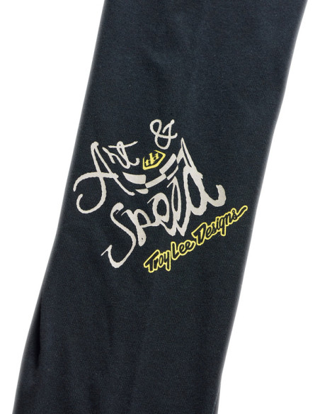 T-shirt manches longues Troy Lee Designs Handlebar - Noir
