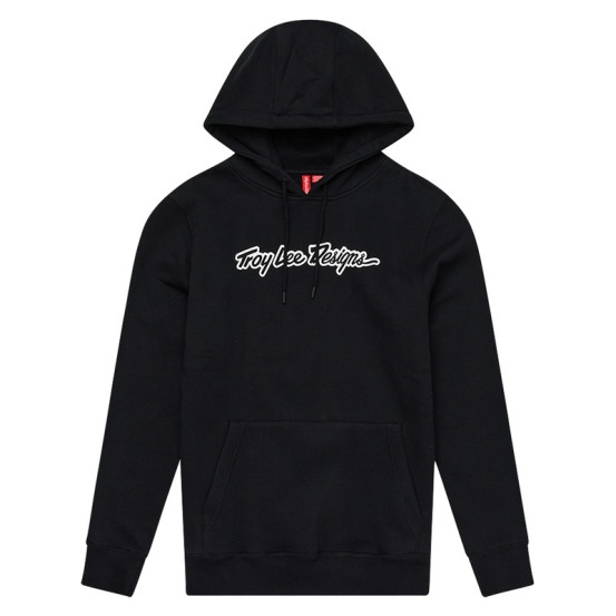 Sweat à capuche Troy Lee Designs Signature - Noir