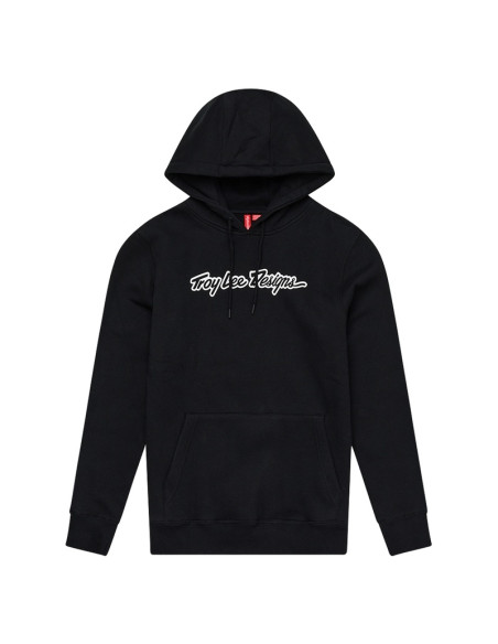 Sweat à capuche Troy Lee Designs Signature - Noir