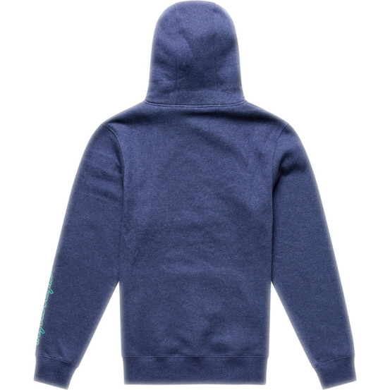 Sweat à capuche Troy Lee Designs Badge - Bleu marine chiné