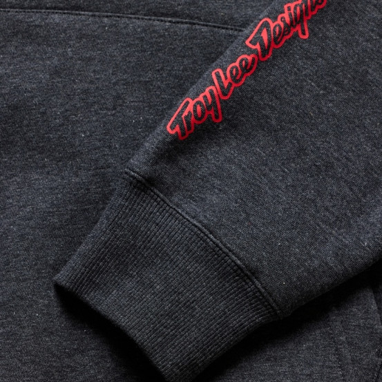 Sweat à capuche Troy Lee Designs Imprint - Noir chiné