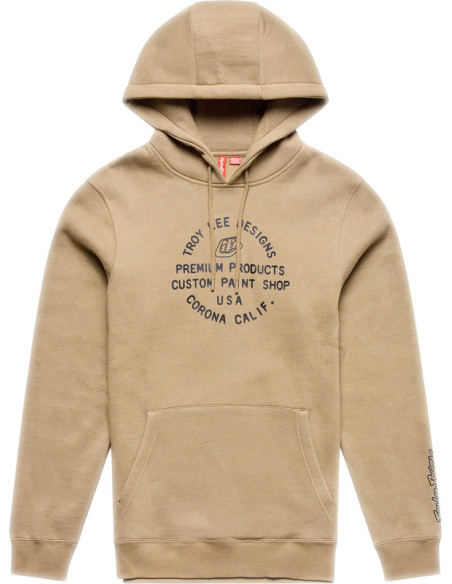 Sweat à capuche Troy Lee Designs Imprint - Terre de Sienne