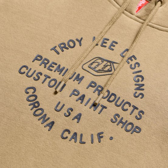 Sweat à capuche Troy Lee Designs Imprint - Terre de Sienne