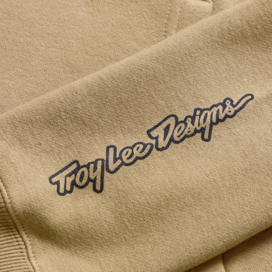 Sweat à capuche Troy Lee Designs Imprint - Terre de Sienne
