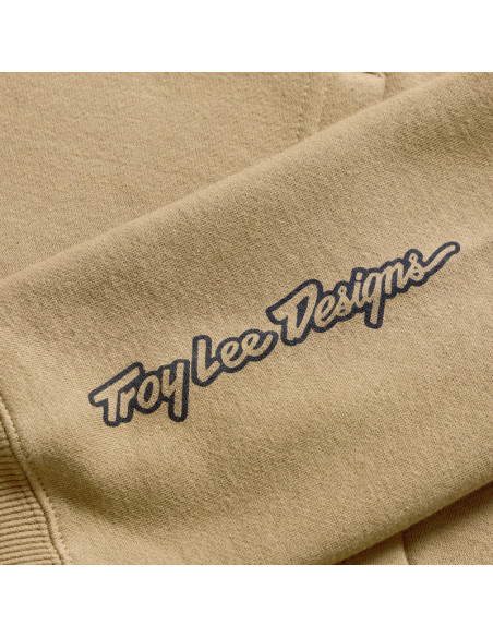 Sweat à capuche Troy Lee Designs Imprint - Terre de Sienne