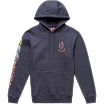 Sweat à capuche Troy Lee Designs Peace Out - Carbone Noir