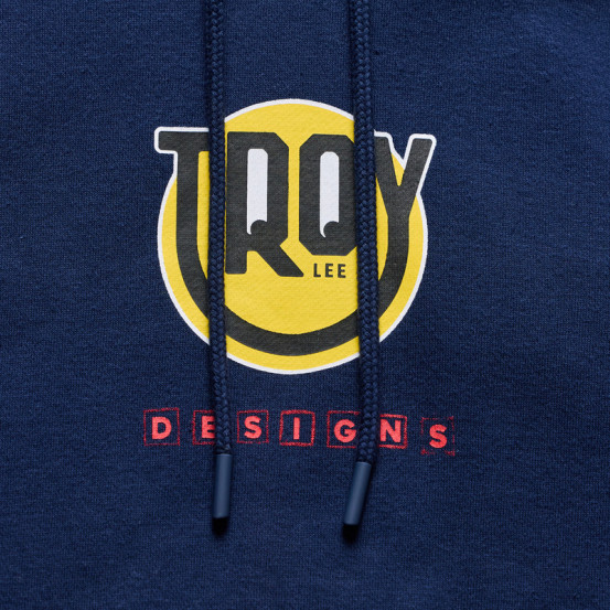 Sweat à capuche Troy Lee Designs Happy Dayz - Bleu marine