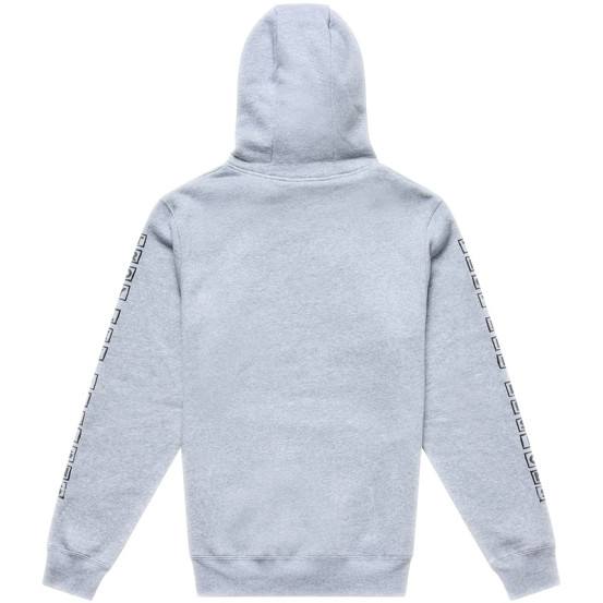 Sweat à capuche Troy Lee Designs Happy Dayz - Gris chiné